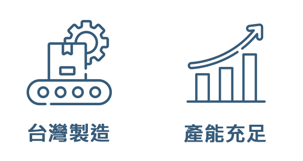 一申全球 Eason Global 100%台灣製造產能充足